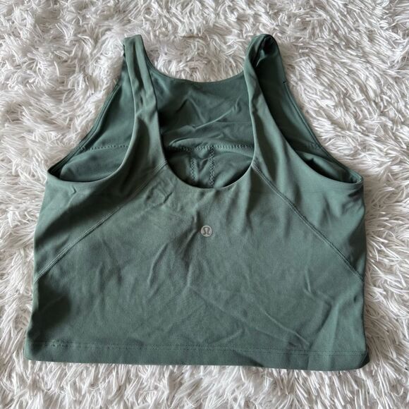 Lululemon Align Matching Set with Top and Leggings in green Size 6/8 - Picture 3 of 8